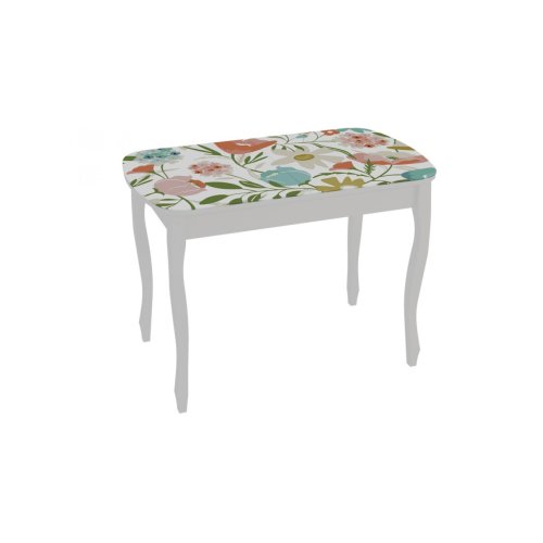 

Стол Мебельсон, Белый/весна, Экстра-2 белый/весна