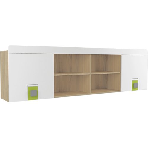 

Полка навесная Аквилон, Туя светлая/белый глянец/лайм, ПН7.1 Стиль туя светлая/белый глянец/лайм