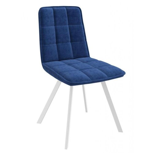 

Стул Мамадома, Белый/dark blue lux, ROM белый/dark blue lux