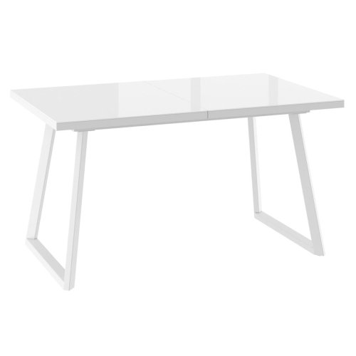 

Стол Мамадома, Белый/белый, LOFT-140 со стеклом белый/белый