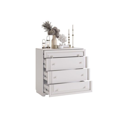 

Комод Мебельсон, Белый/софт джелато, Белла белый/софт джелато